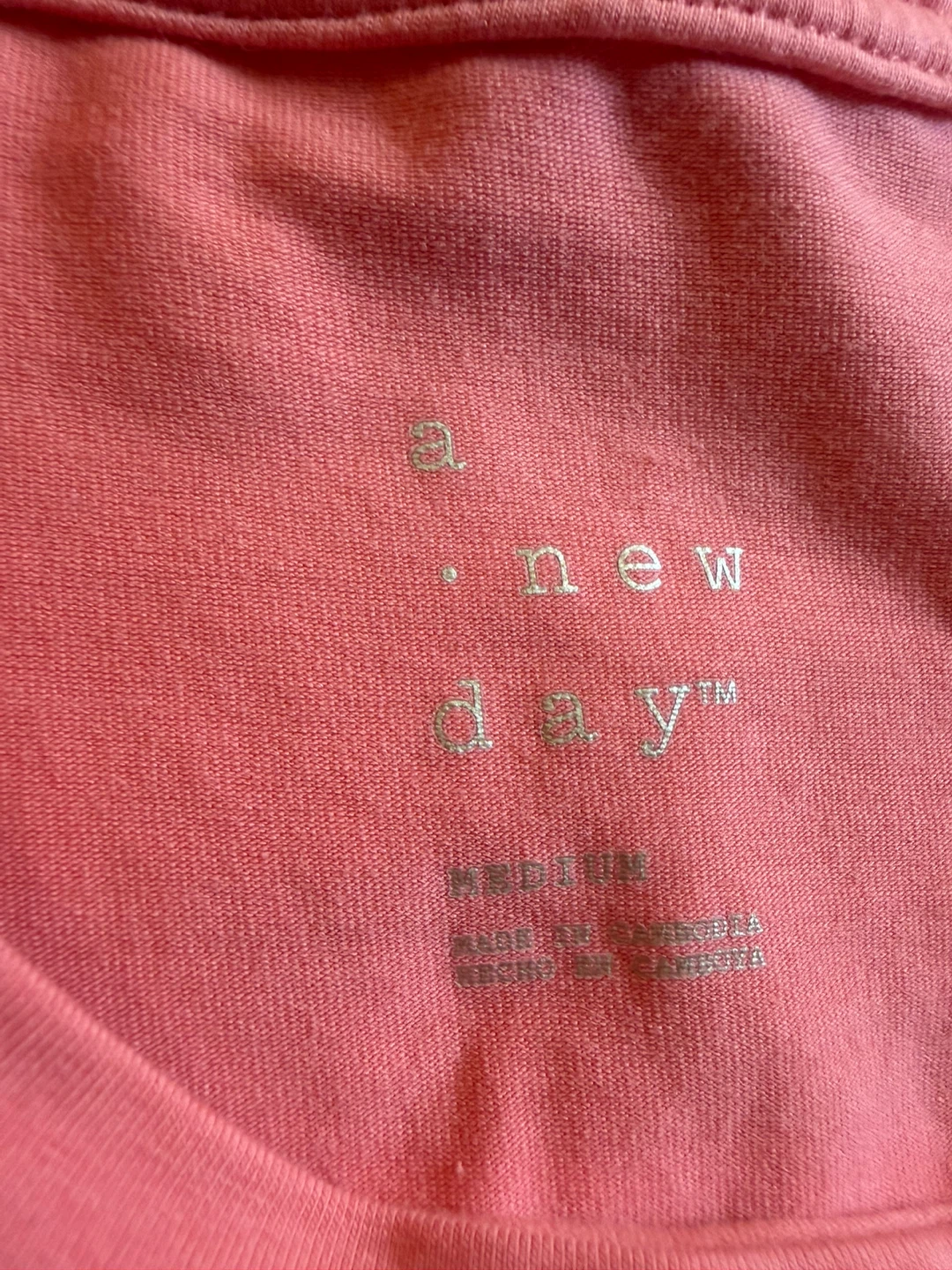 A New Day Pink T-Shirt Medium - photo 4