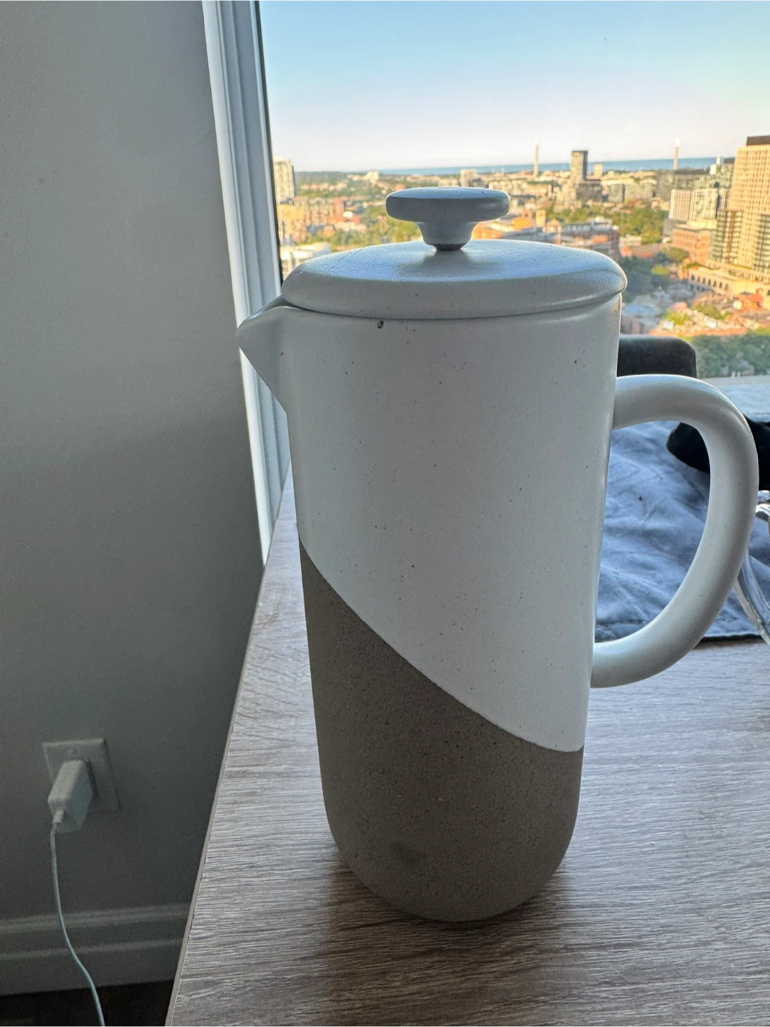 Ceramic French Press Coffee Maker