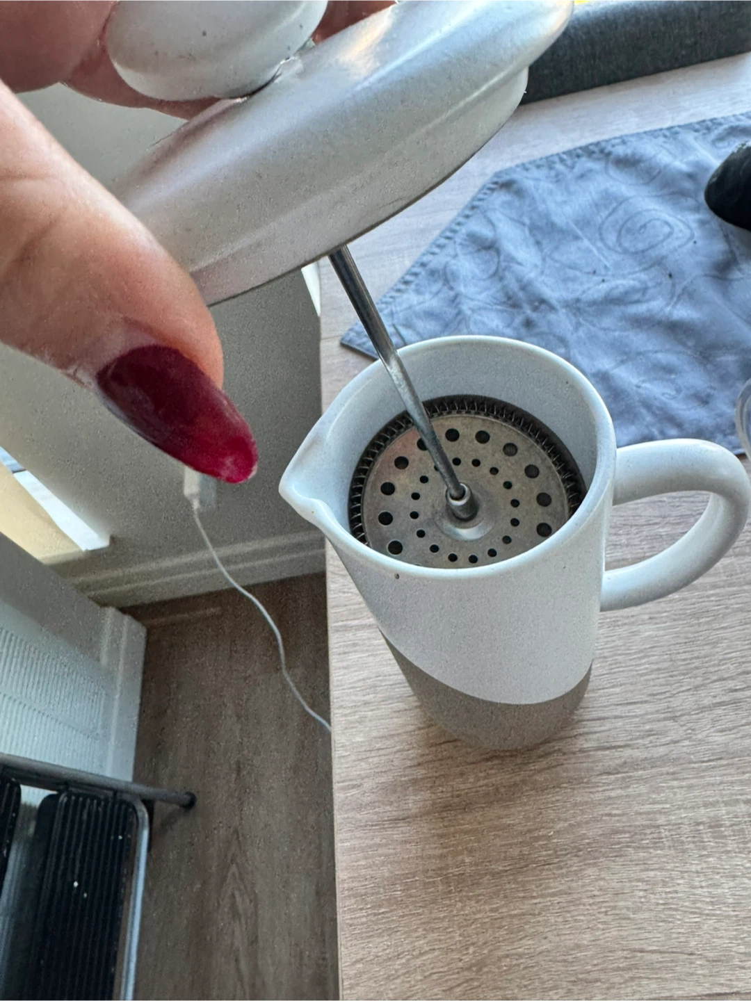 Ceramic French Press Coffee Maker - photo 2