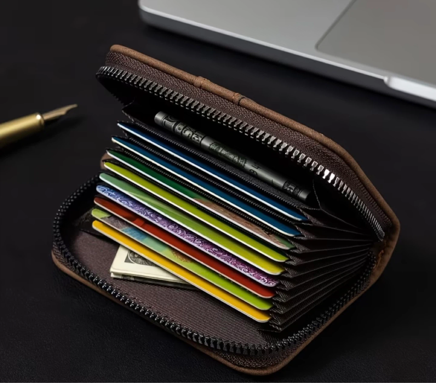 Zippered Card Holder Wallet - photo 2