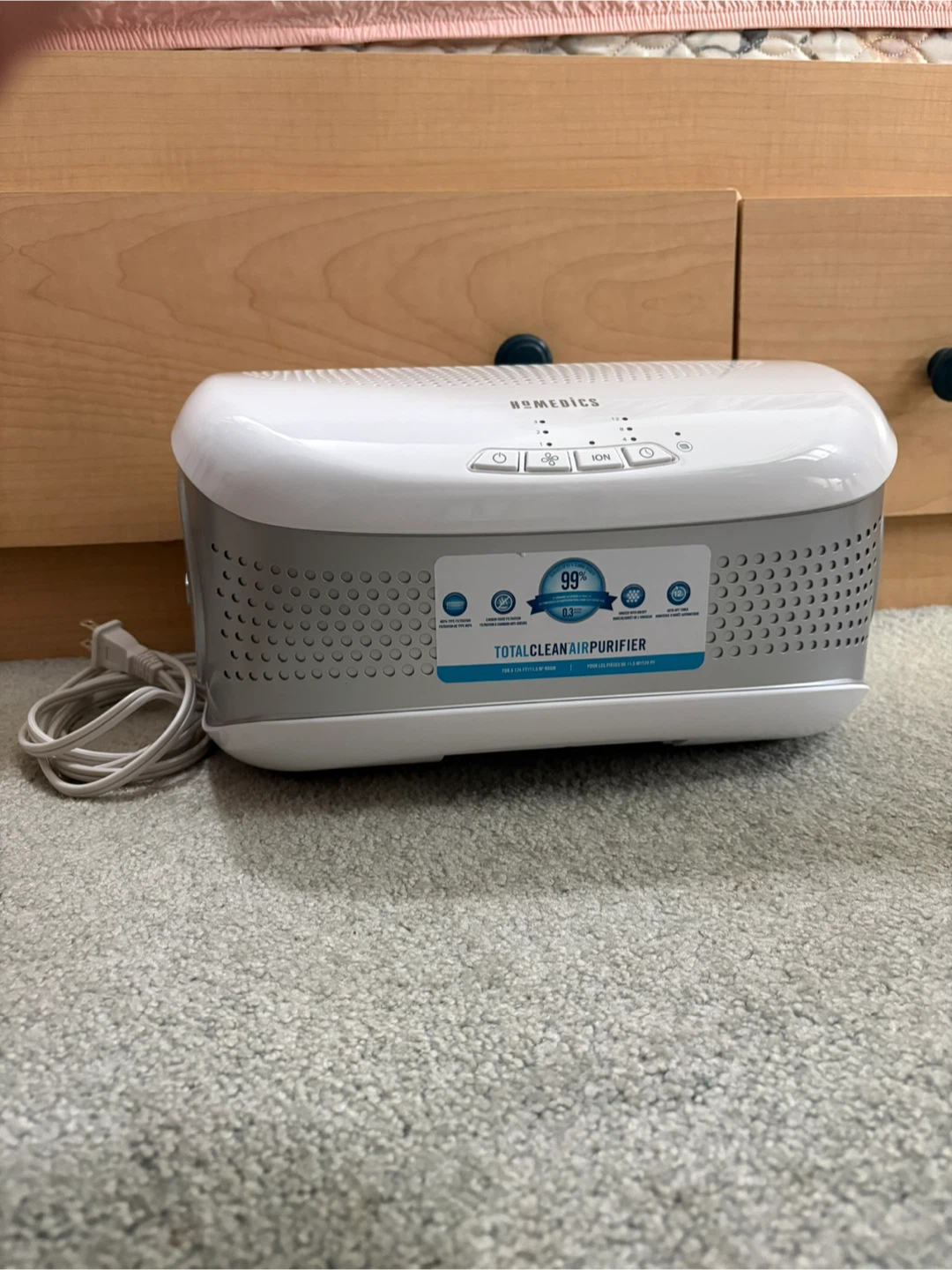 HoMedics TotalClean Air Purifier - photo 2