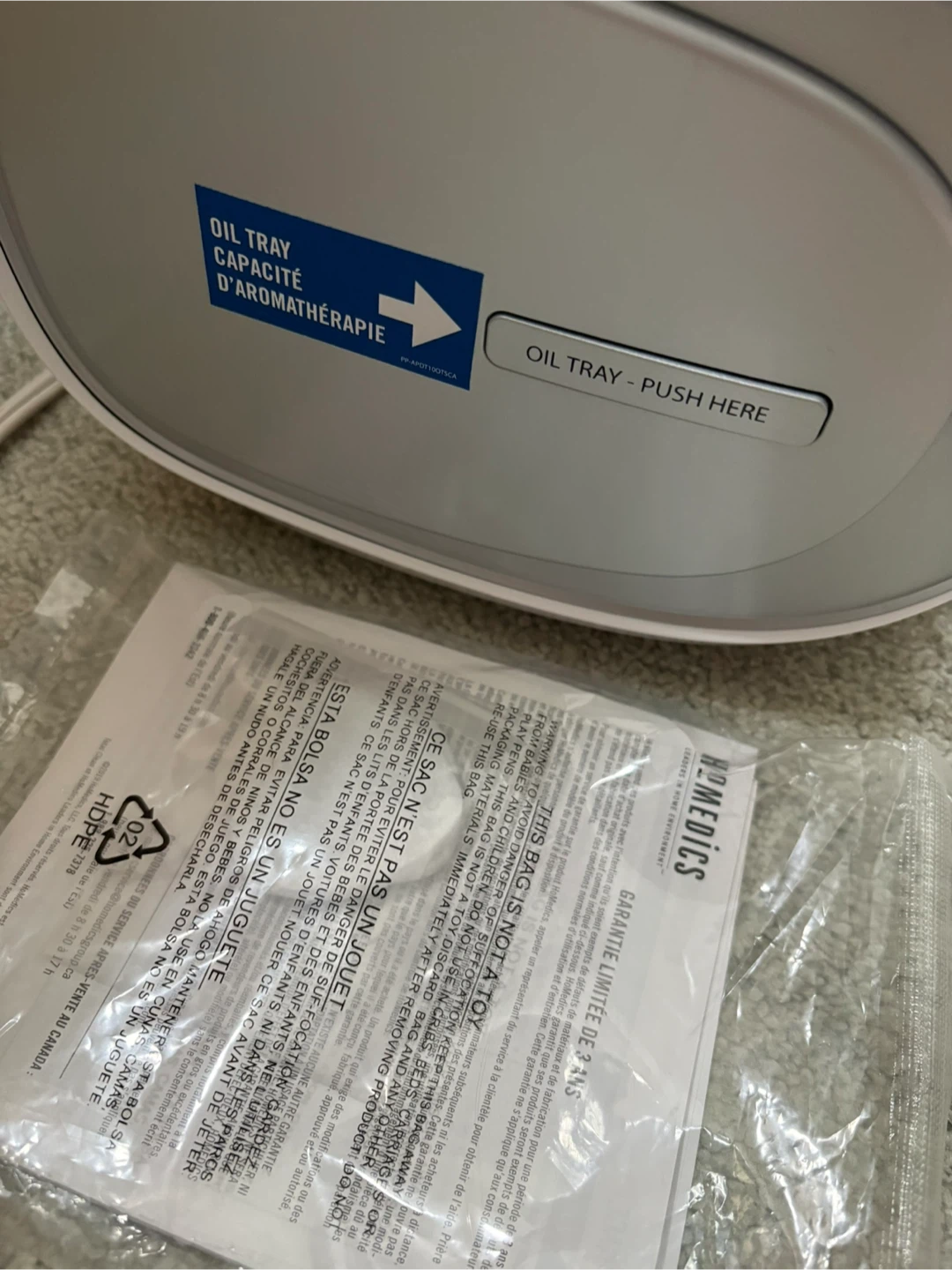 HoMedics TotalClean Air Purifier - photo 4