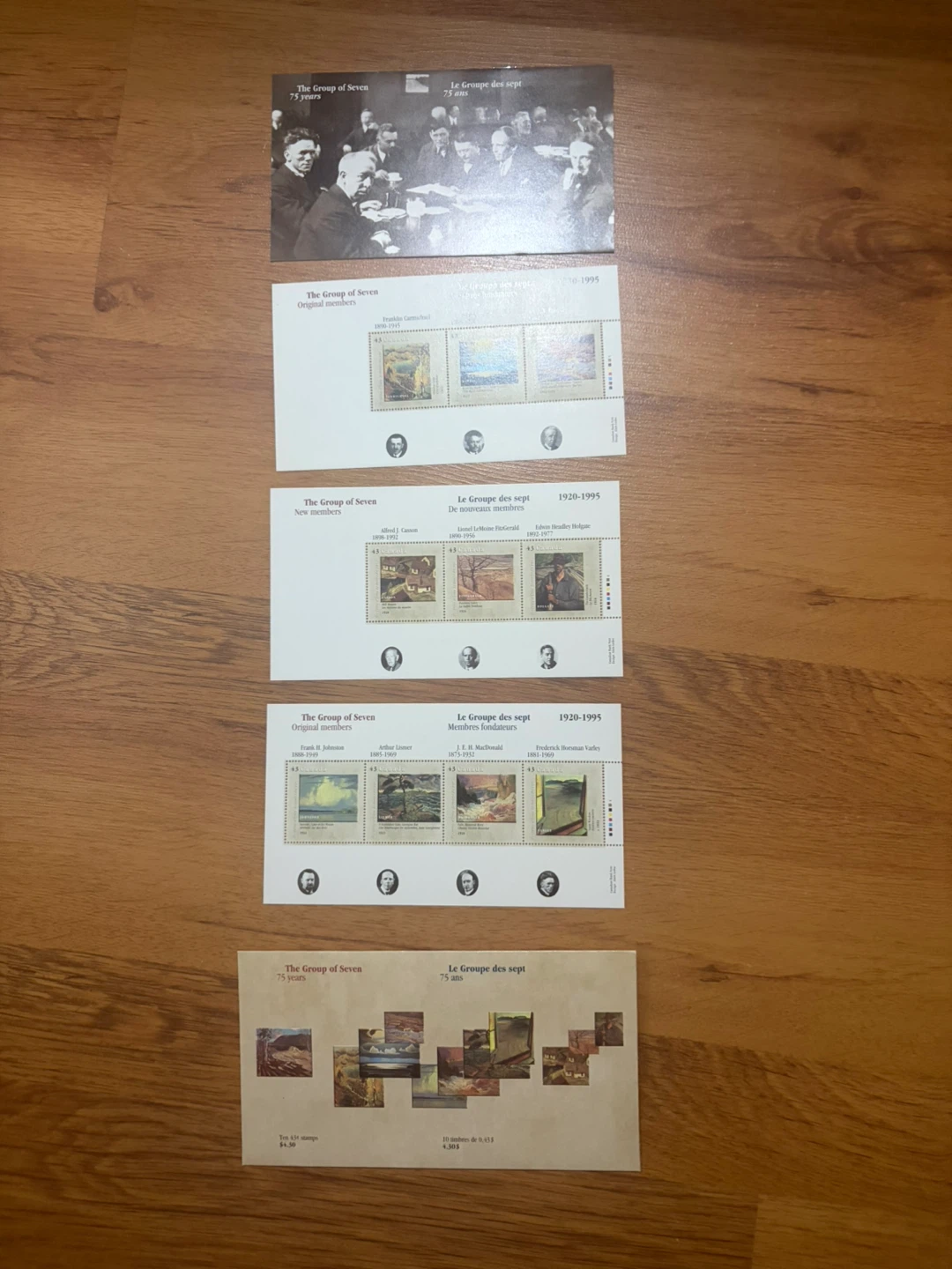 The Group of Seven Stamp Collection - photo 2
