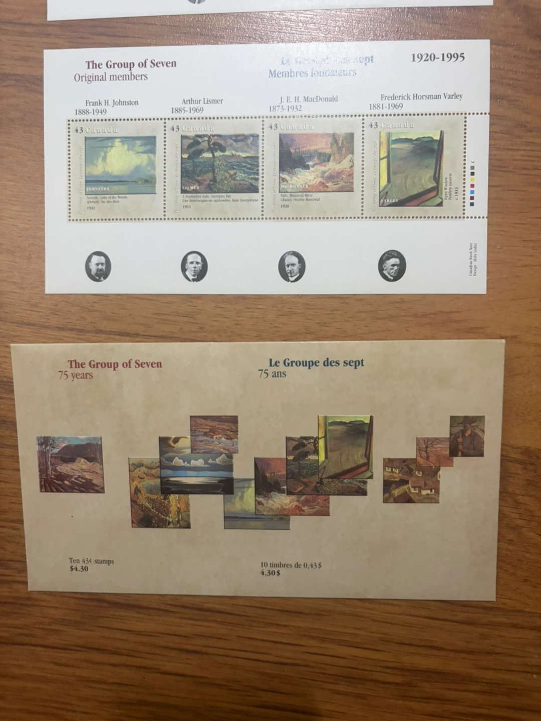 The Group of Seven Stamp Collection - photo 3