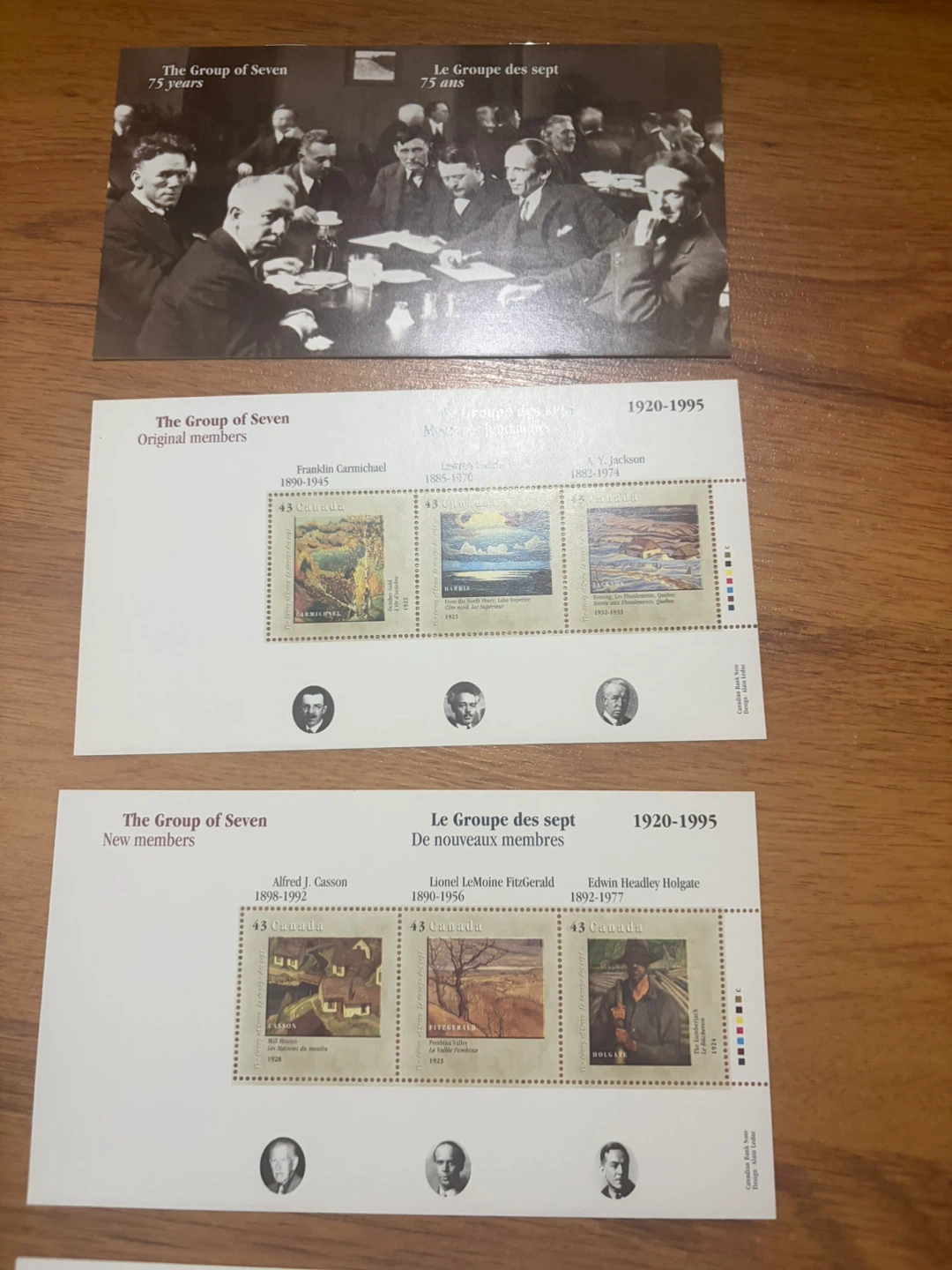 The Group of Seven Stamp Collection - photo 4