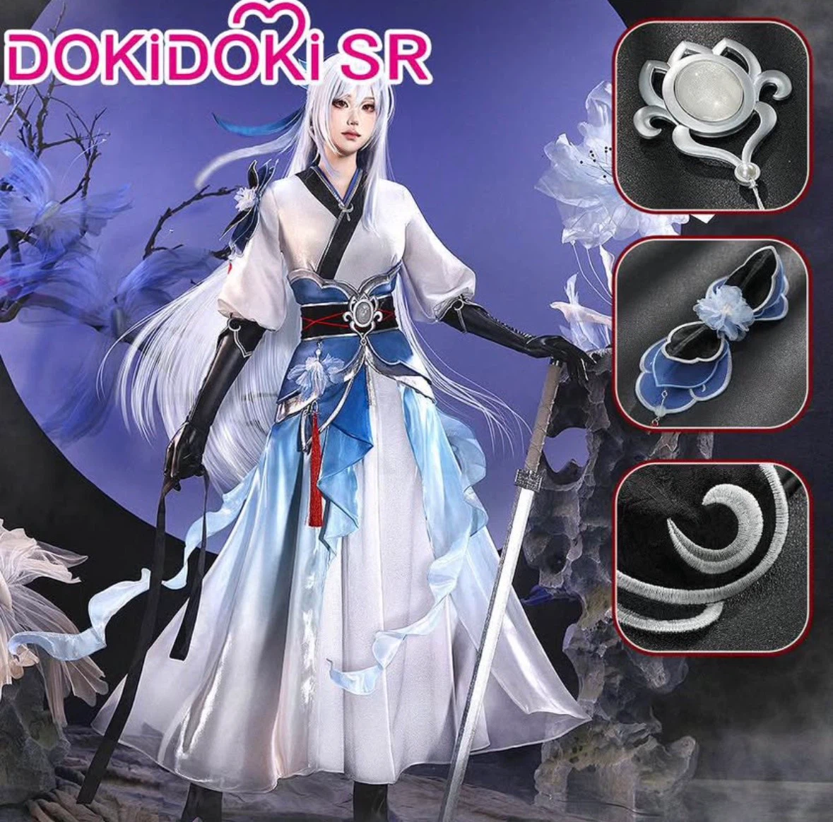 Honkai Star Rail - Flower Fairy Jingliu Cosplay