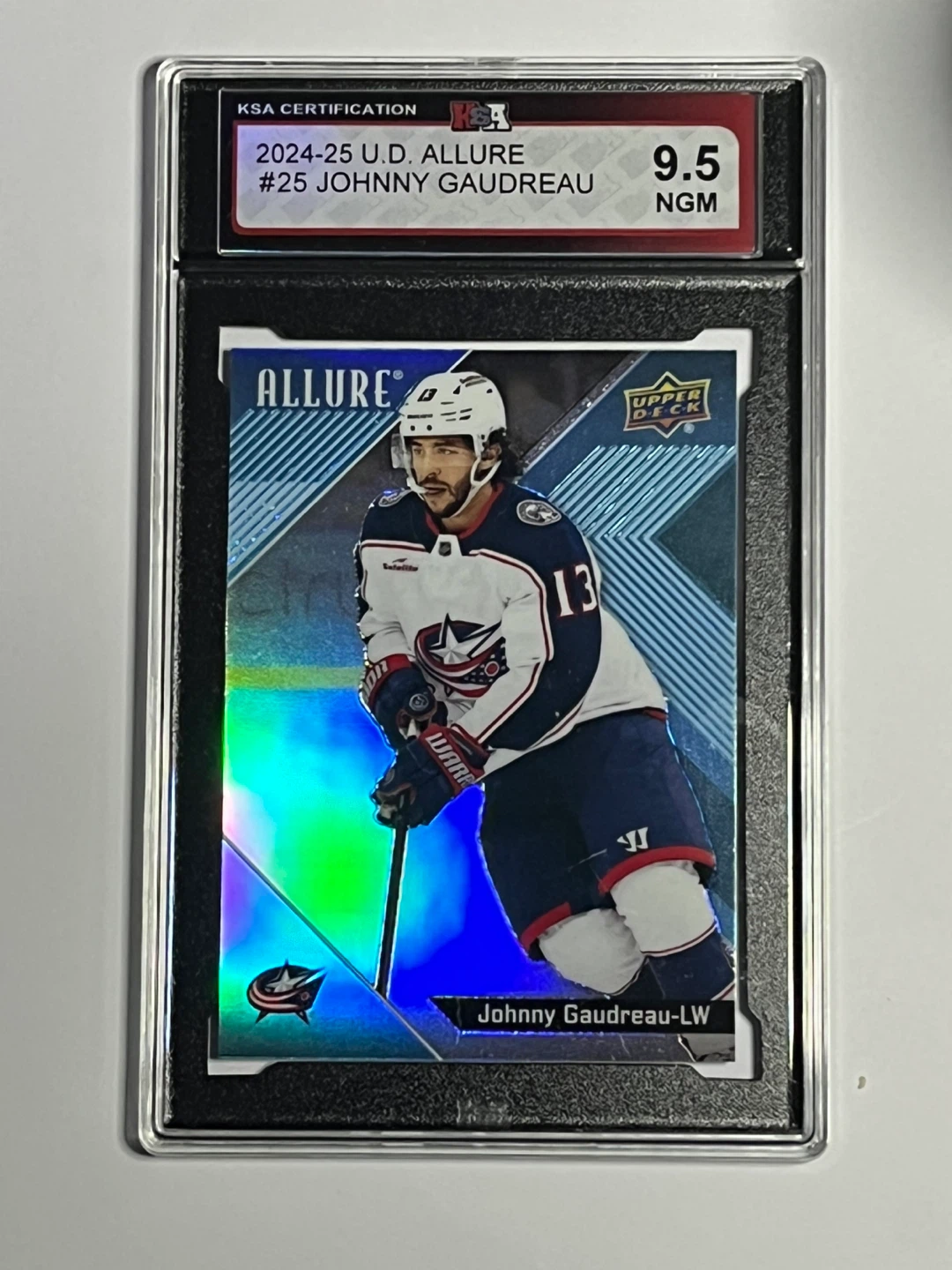 2024-25 Upper Deck Allure Johnny Gaudreau Hockey Card