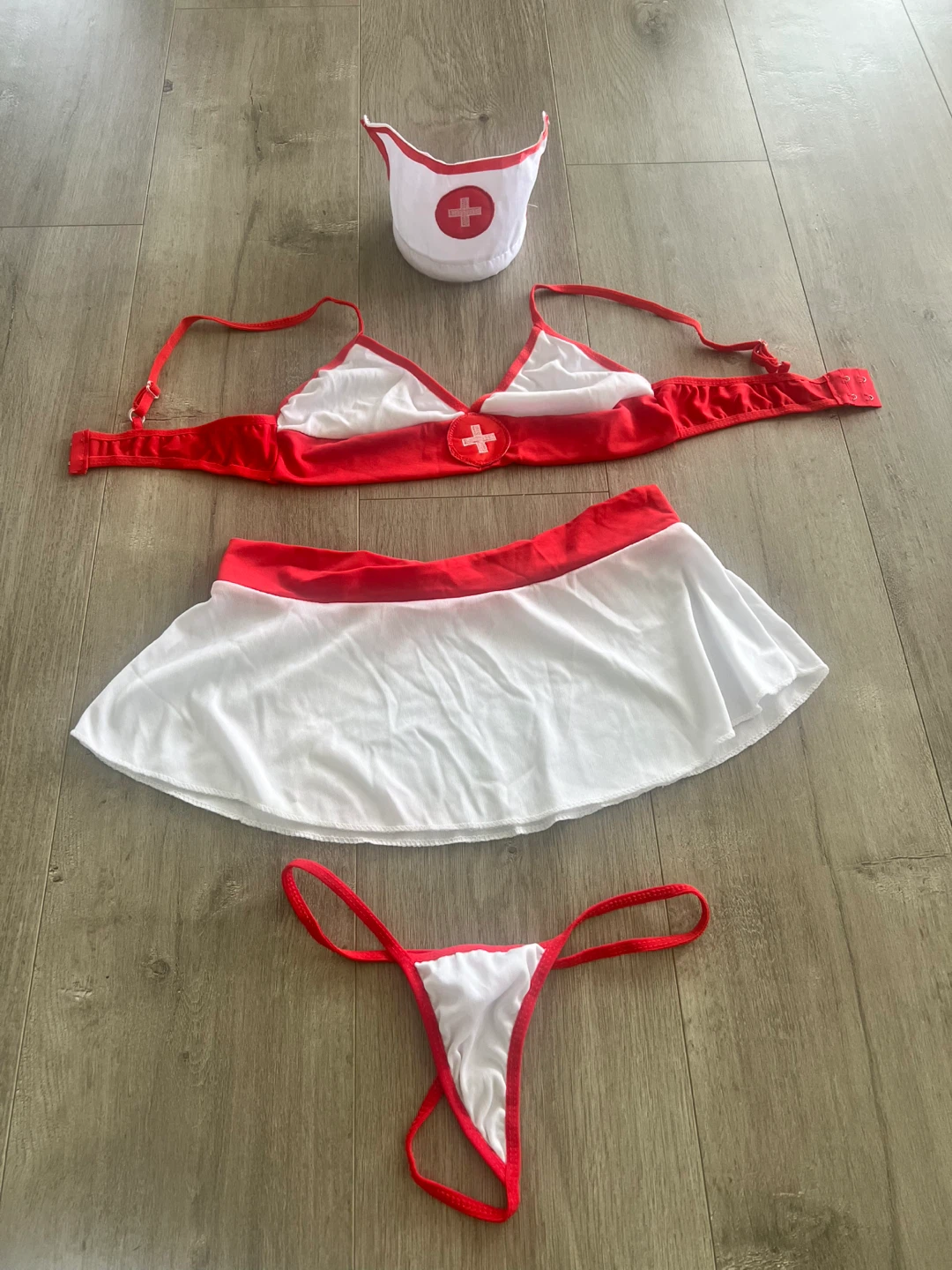 Women's Nurse Lingerie Costume Set - photo 3
