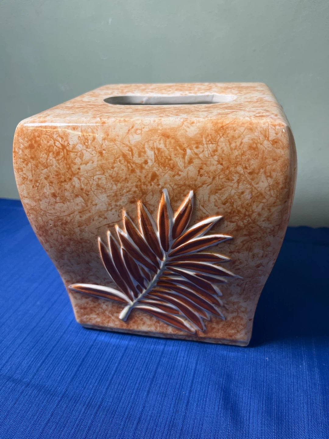 Coastal/Tropical 5-Piece Matching Ceramic Bathroom Set - MINT - photo 5