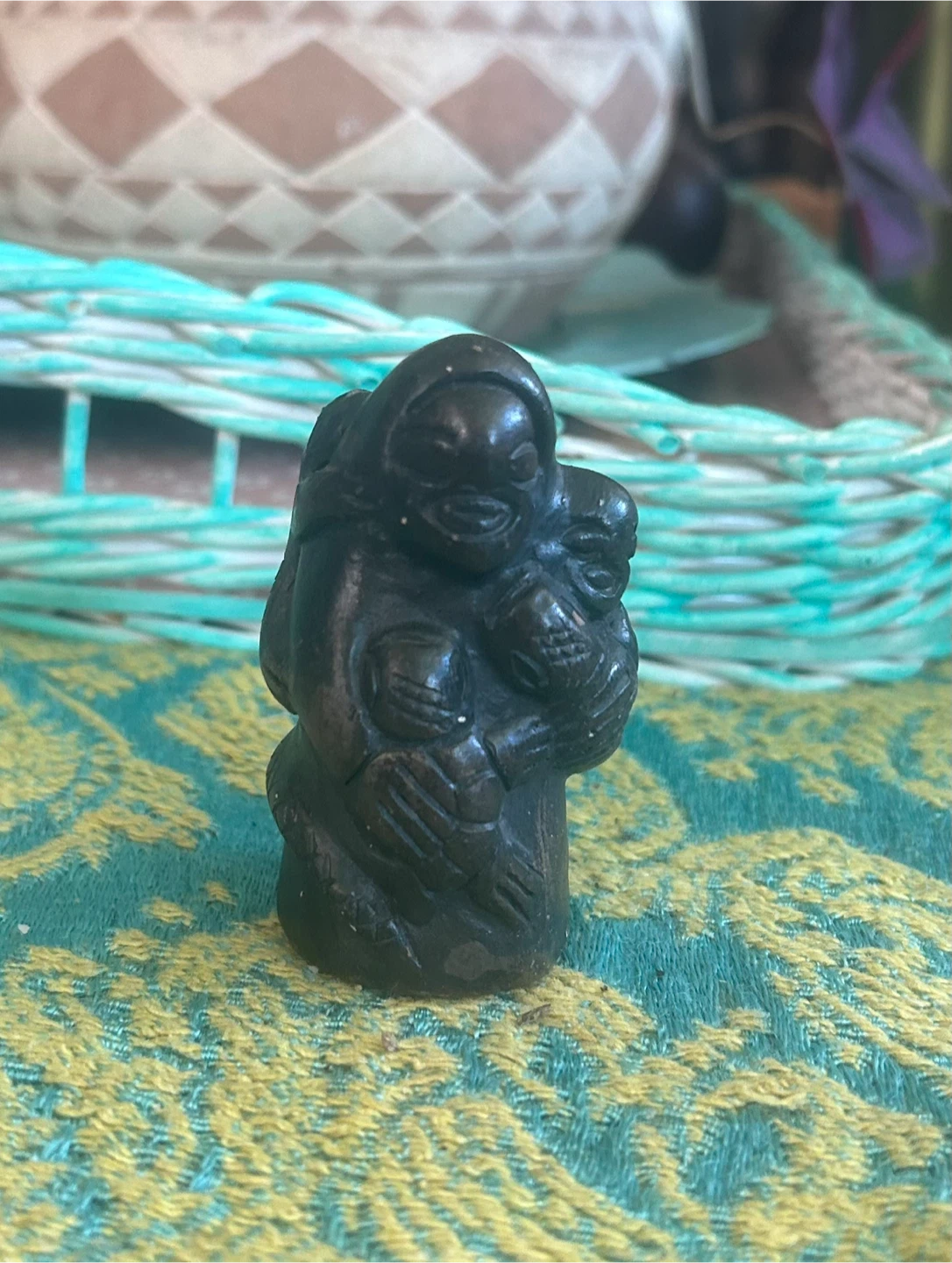 Vintage Canadian Soapstone-Style Carving