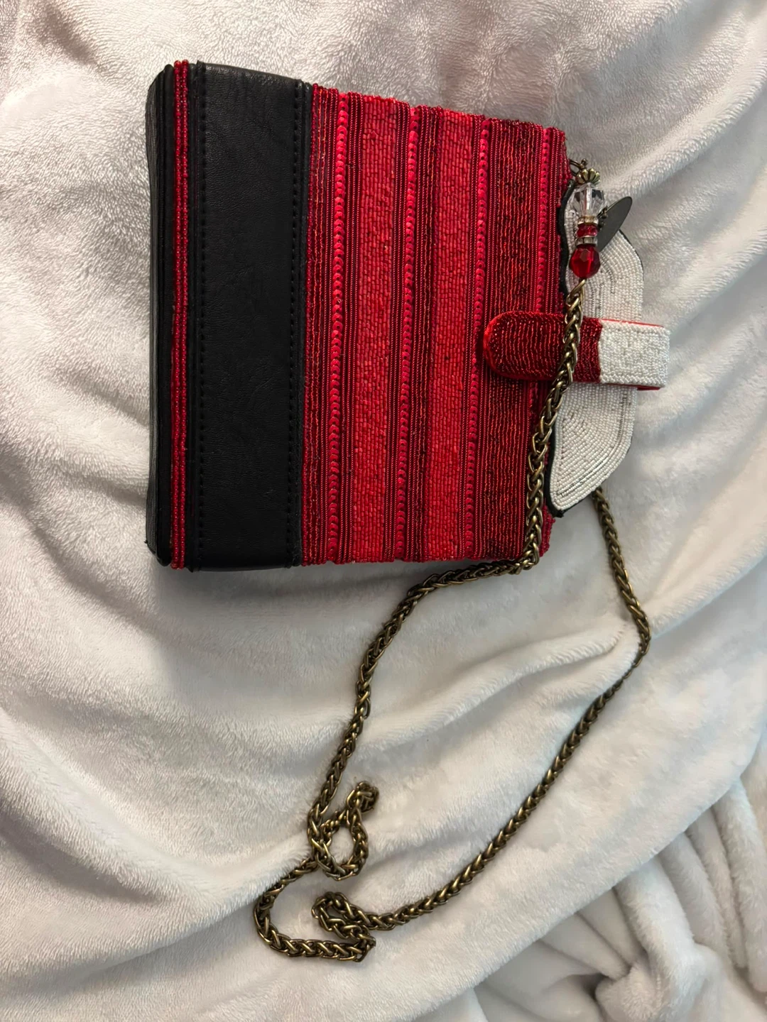 Mary Frances Beaded Clutch Handbag - photo 3