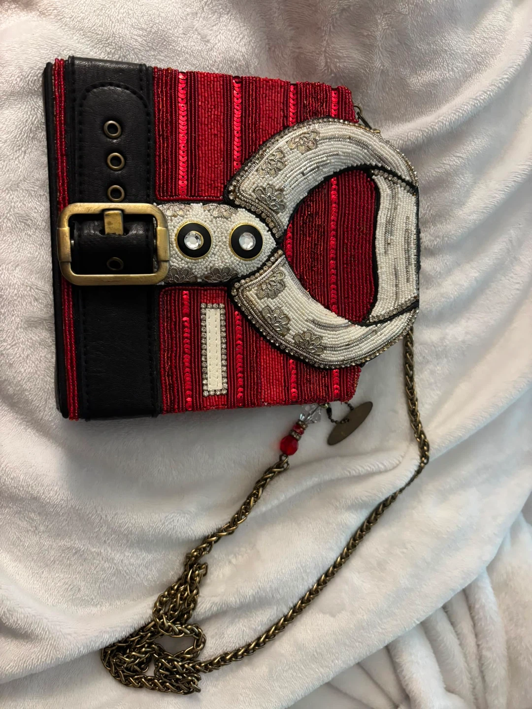 Mary Frances Beaded Clutch Handbag - photo 4