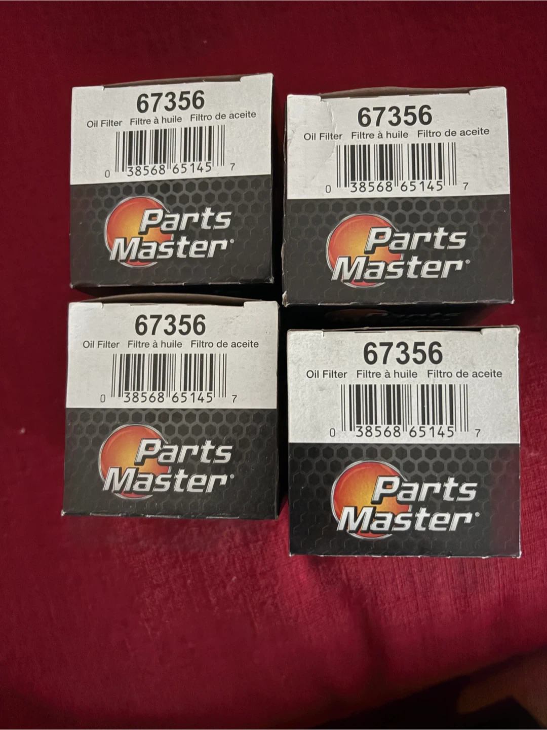 Oil Filter 67356, cabin filter CF1047, air filter AF10165