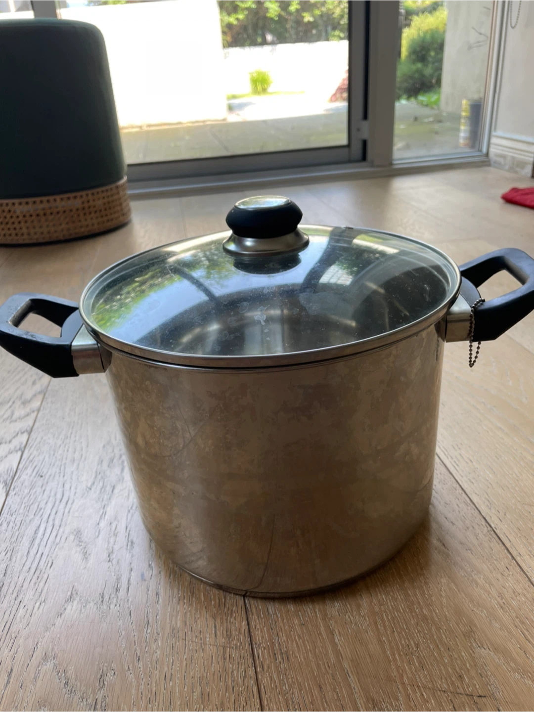 Stainless Steel Stock Pot with Glass Lid