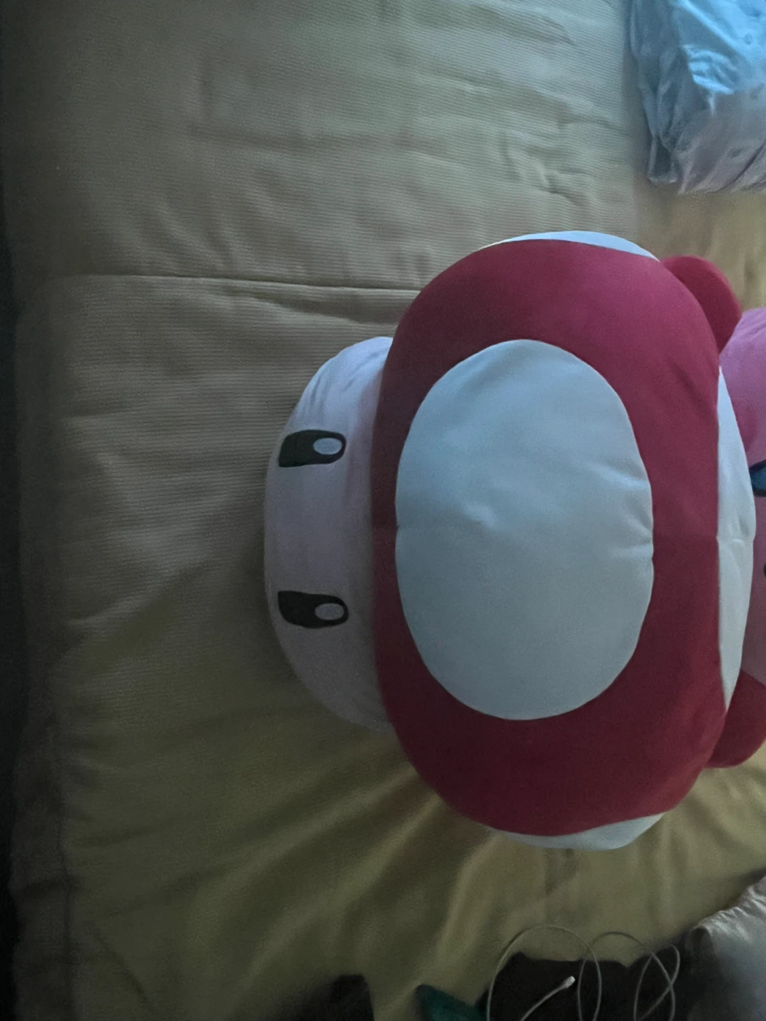 Big Kirby and Mario mushroom plushys - photo 3