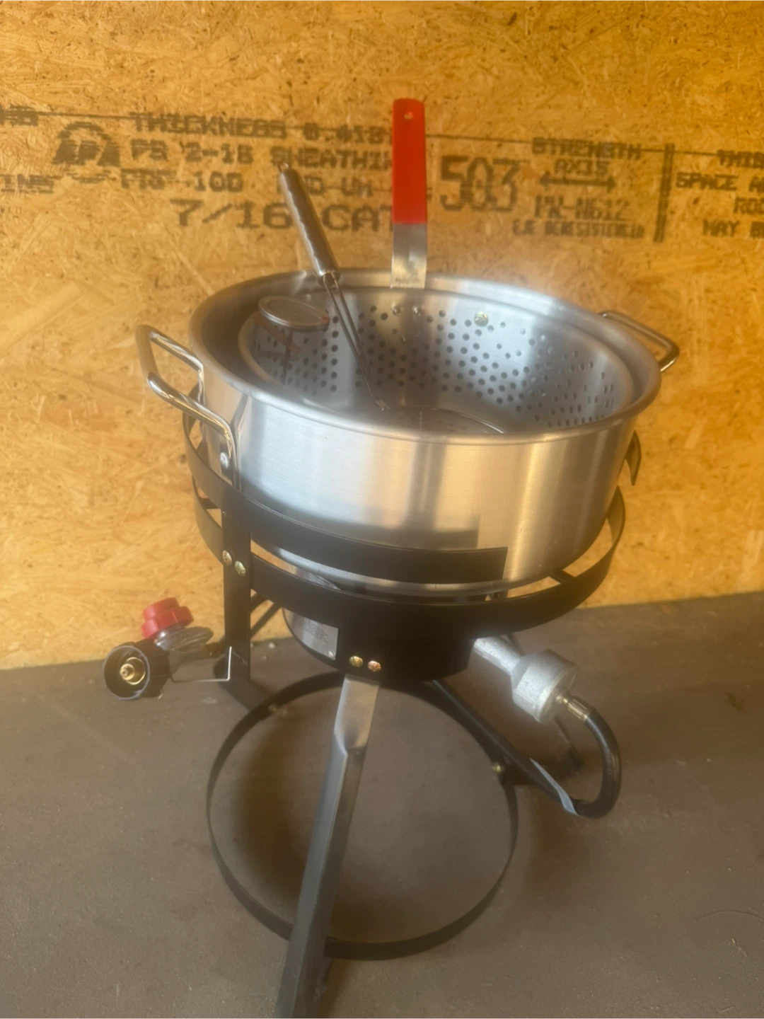 Aluminum Fish Fry Pot Kit - photo 2
