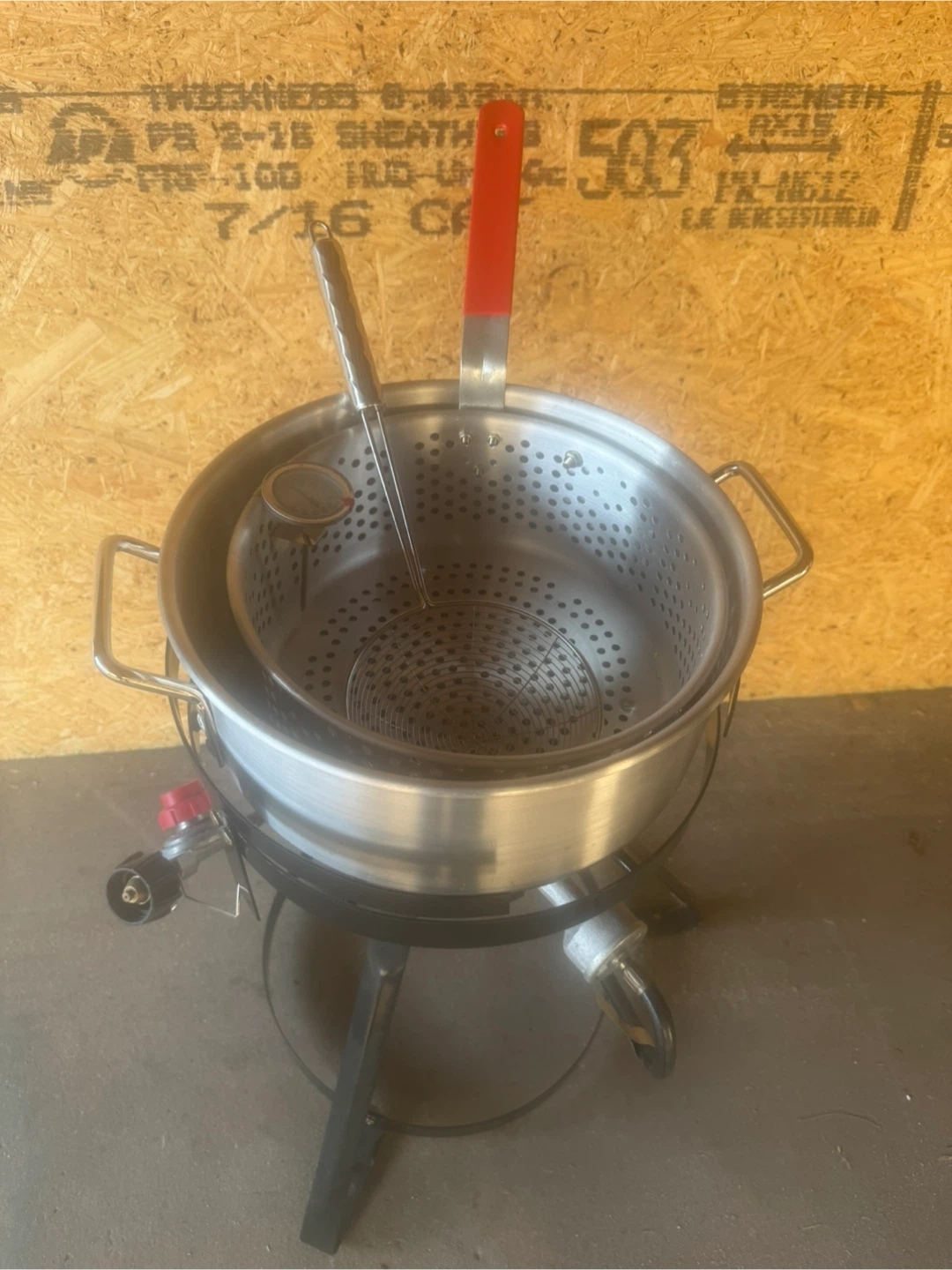Aluminum Fish Fry Pot Kit - photo 3