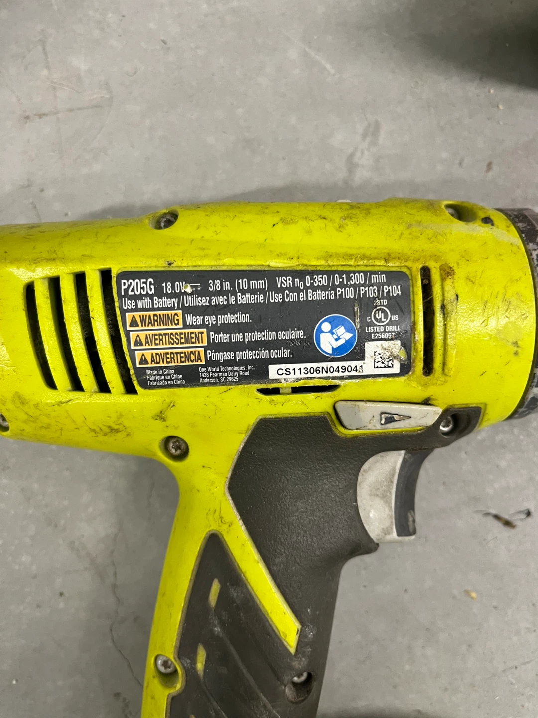 Ryobi Power Tool Set - Drill, Jigsaw, Sander, Circular Saw - photo 3