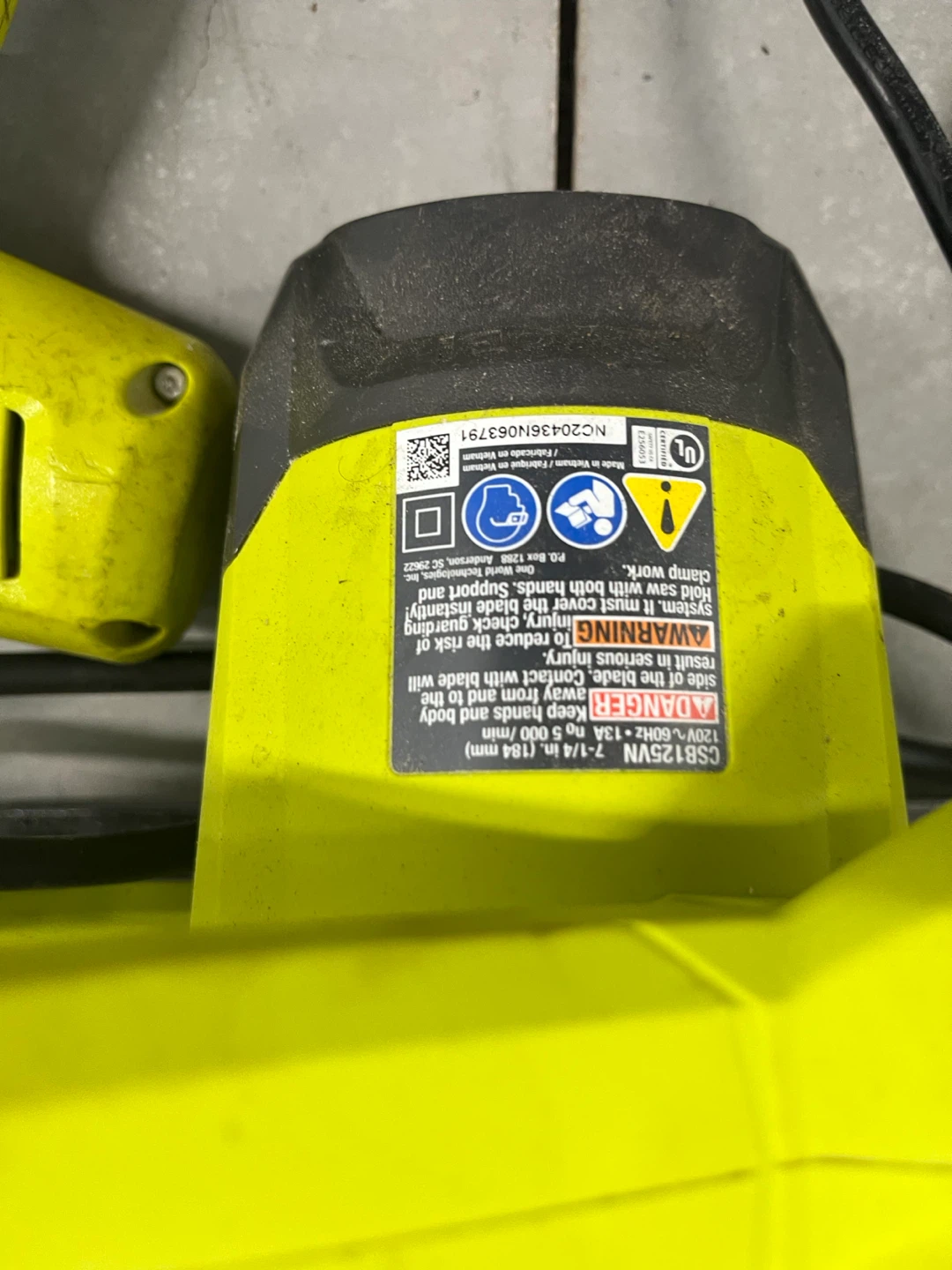 Ryobi Power Tool Set - Drill, Jigsaw, Sander, Circular Saw - photo 5