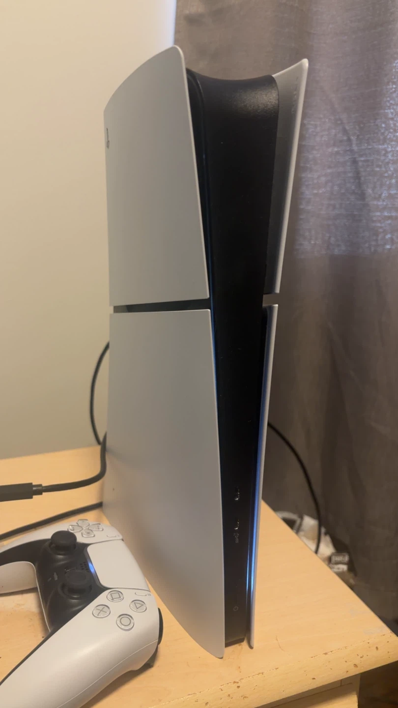 Sony PlayStation 5 slim with box and projector - photo 2