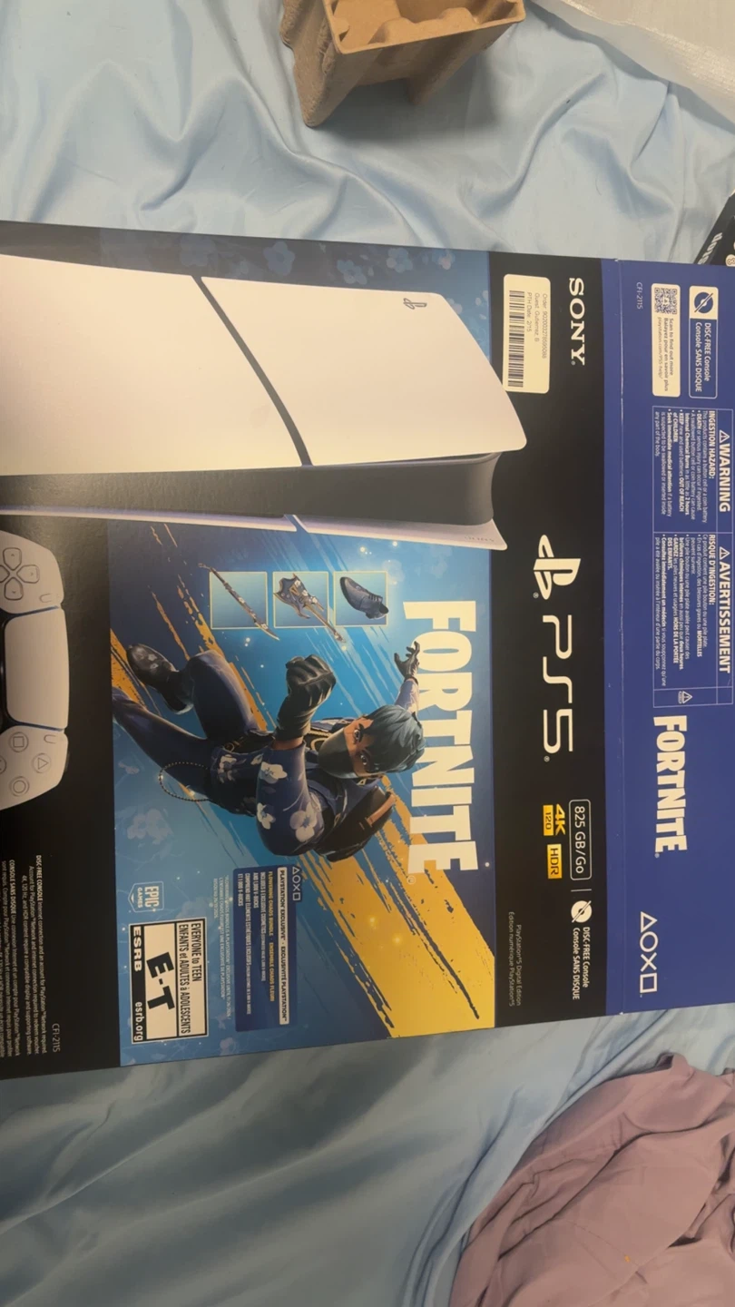 Sony PlayStation 5 slim with box and projector - photo 4