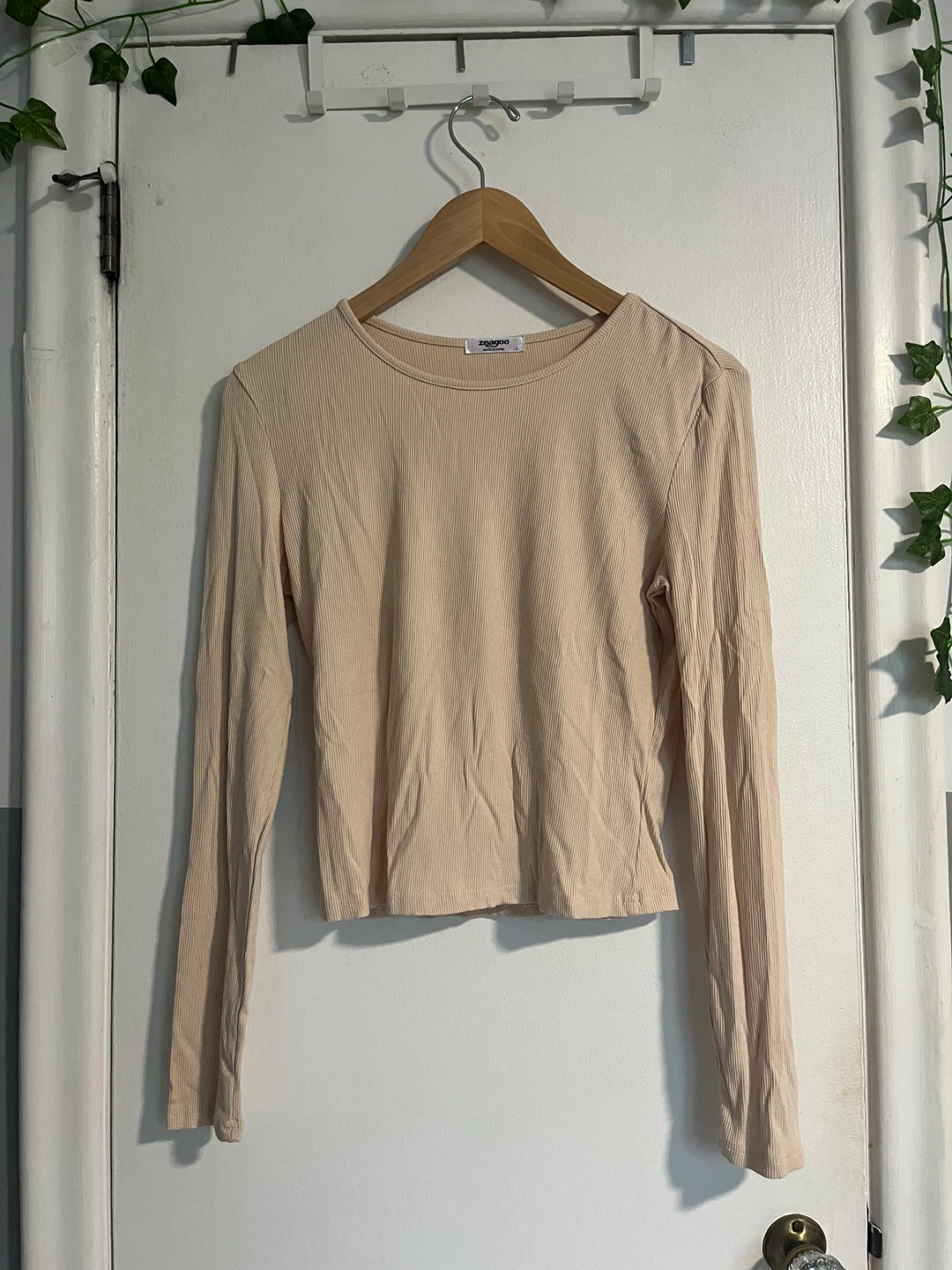 Ribbed long sleeve tops - women’s L - photo 3