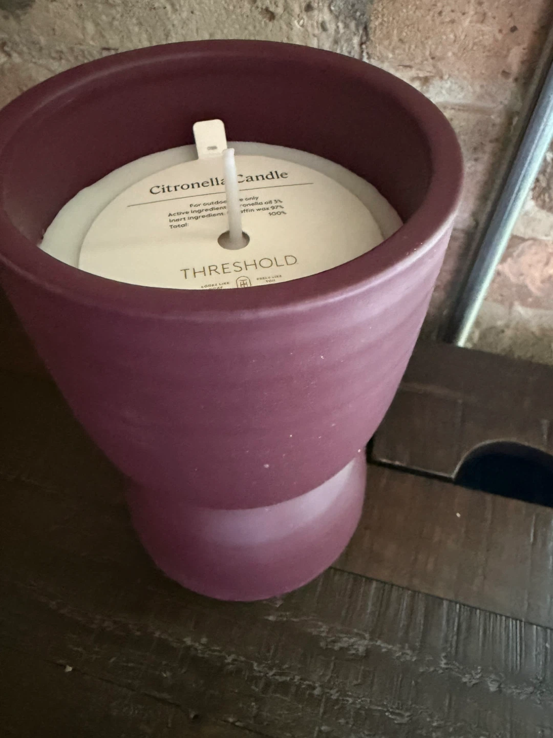 Threshold Citronella Candle NEW!