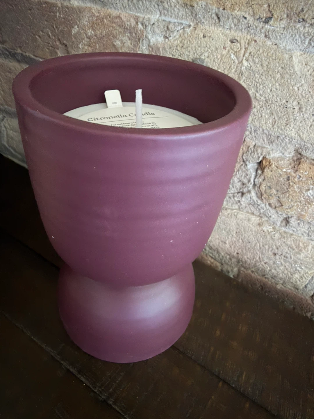 Threshold Citronella Candle NEW! - photo 3