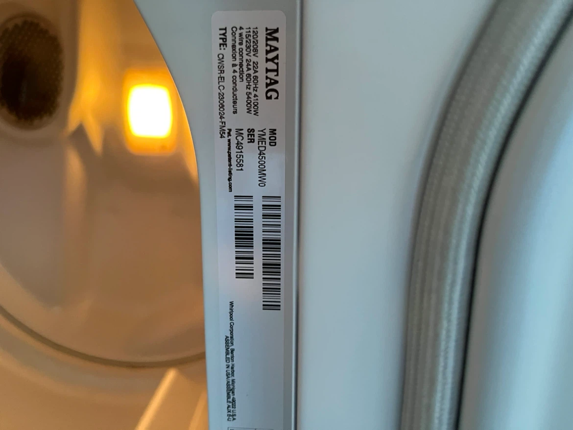 Maytag Washer and Dryer Set - photo 4
