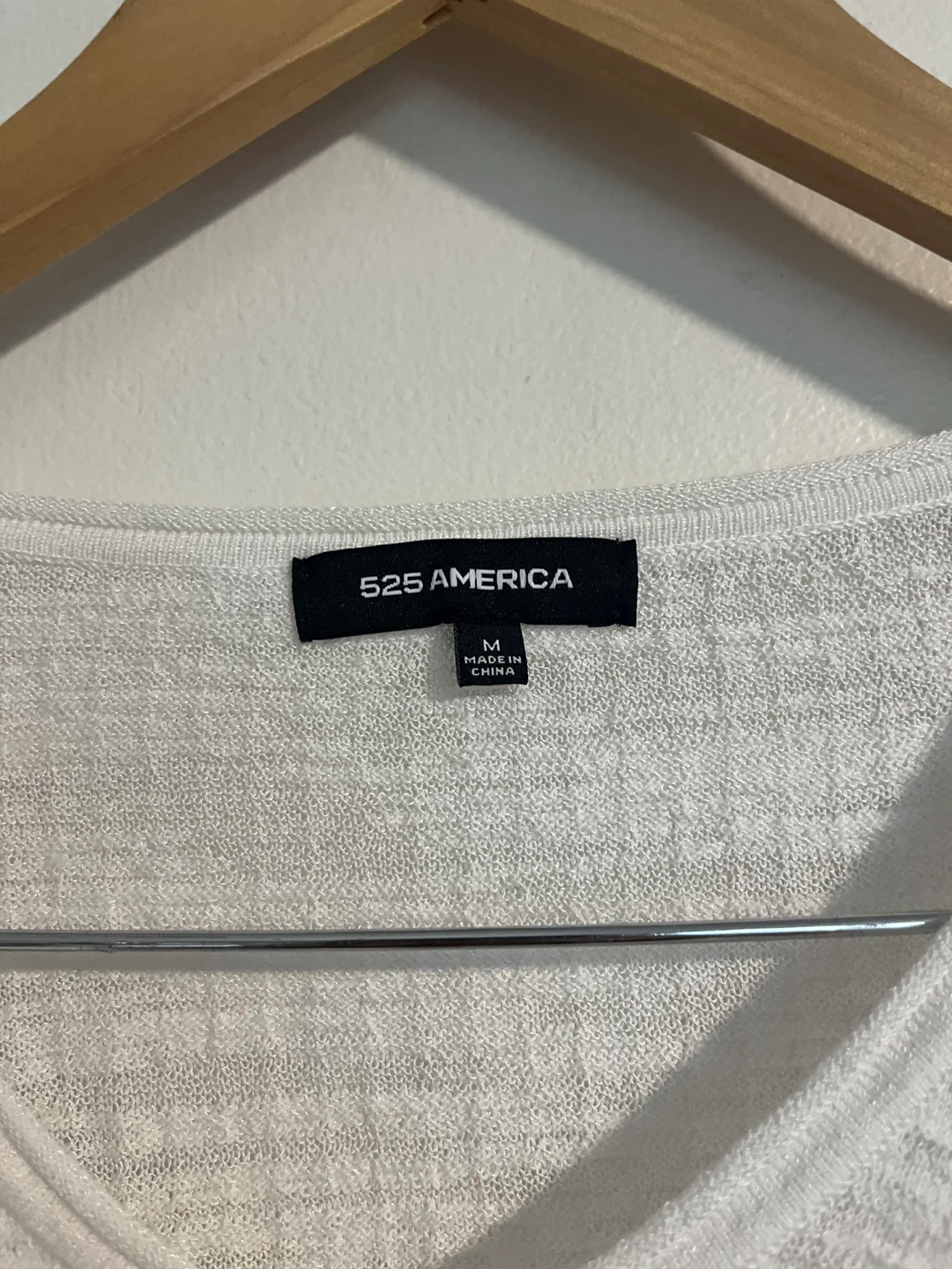 Sheer Thin White Sweater - Womens M - photo 4