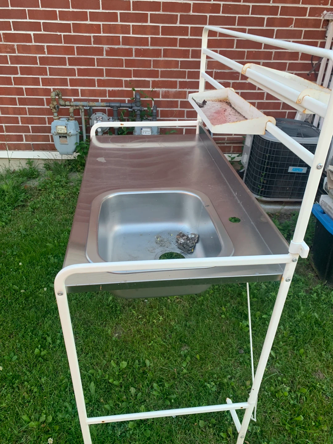 Stainless Steel Utility Sink Stand