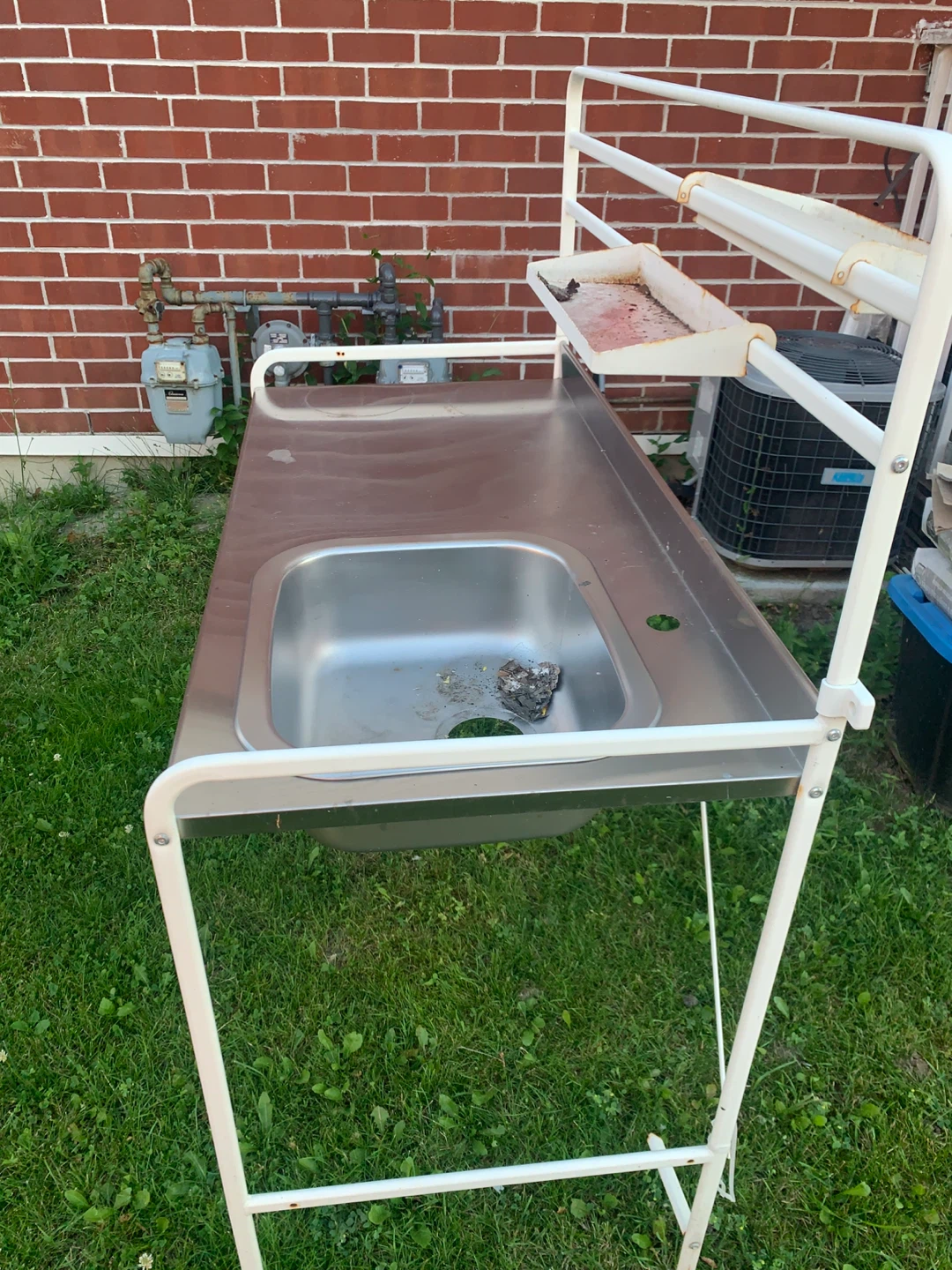 Stainless Steel Utility Sink Stand - photo 2