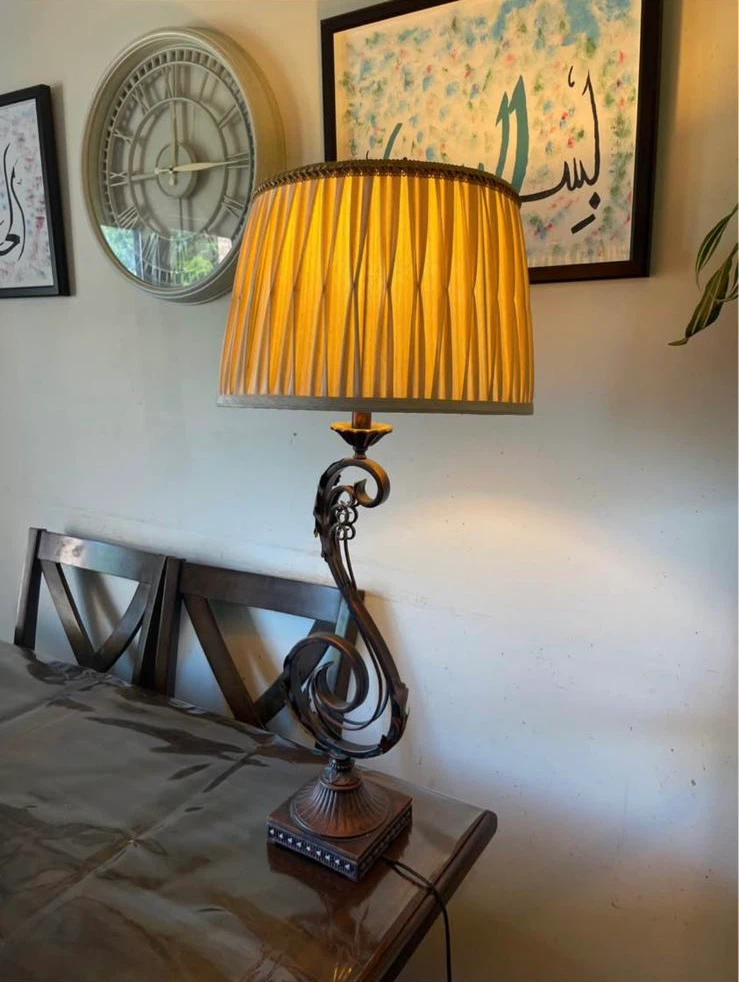 Vintage Murray Feiss Bronze table lamp