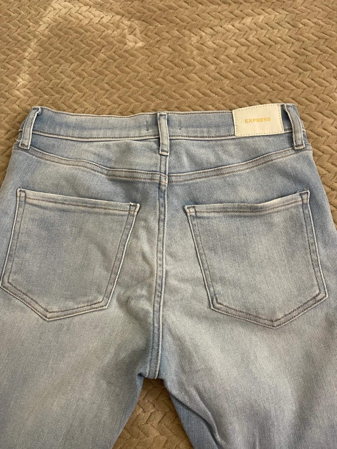 EXPRESS Skinny Mid Rise Jeans Size 8/R - photo 2