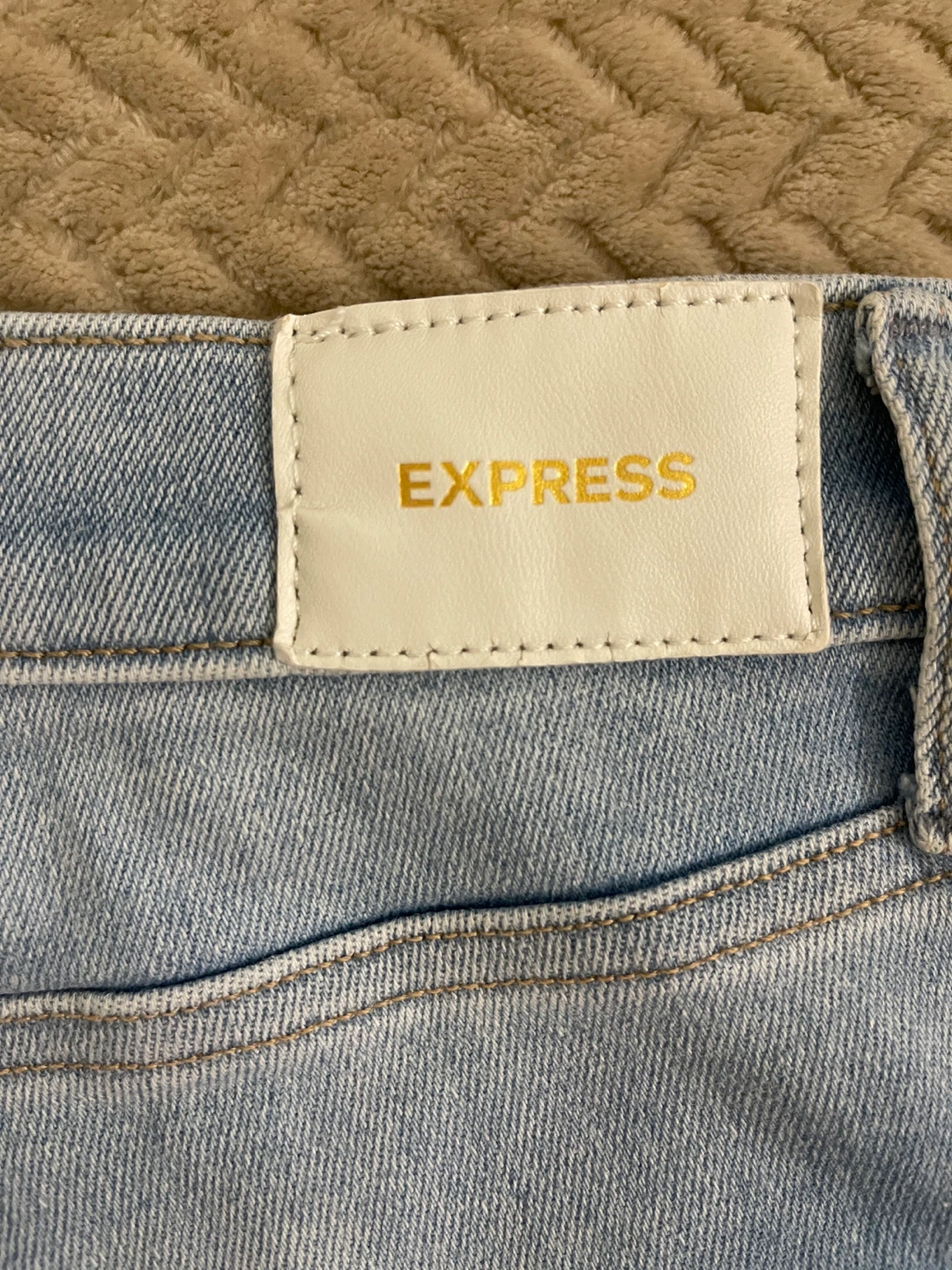 EXPRESS Skinny Mid Rise Jeans Size 8/R - photo 5