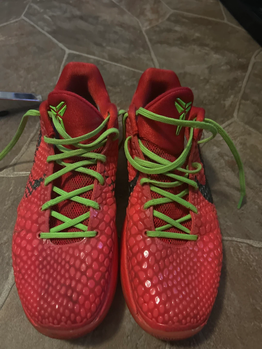 Nike Kobe X 10 Red Green Basketball Shoes