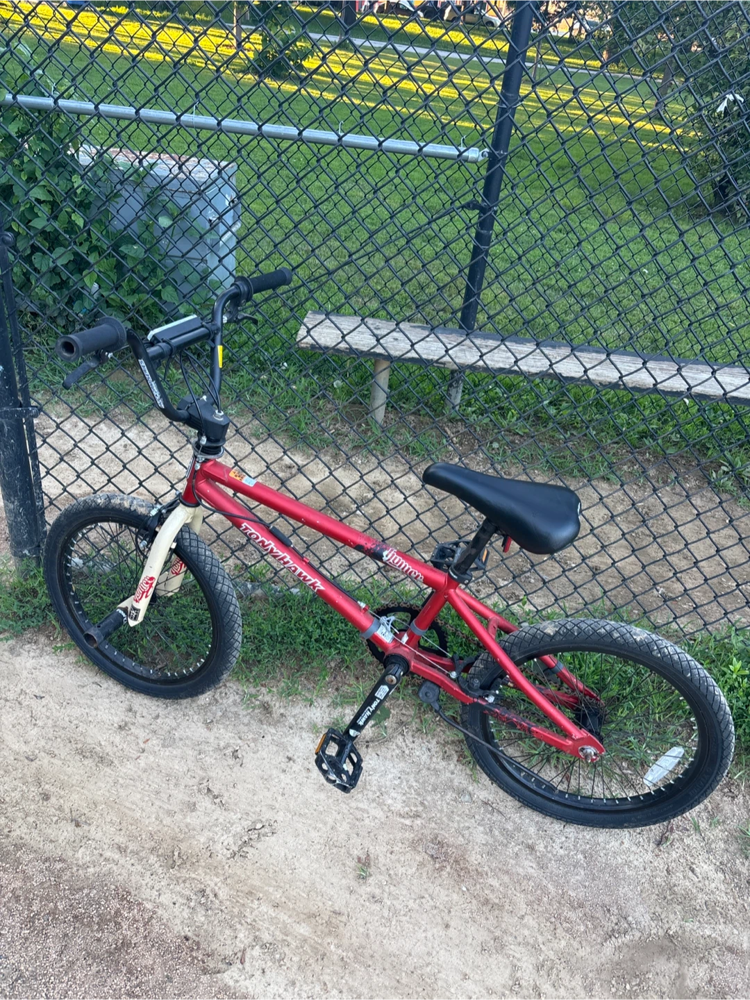 Red Tony Hawk BMX Bike