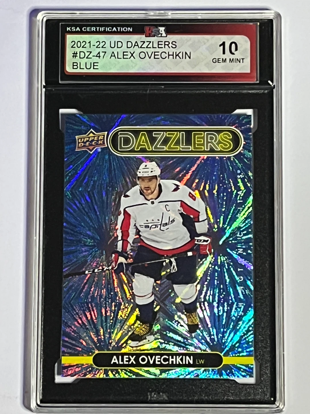 2021-22 Upper Deck Dazzlers Alex Ovechkin #DZ-47 Hockey Card