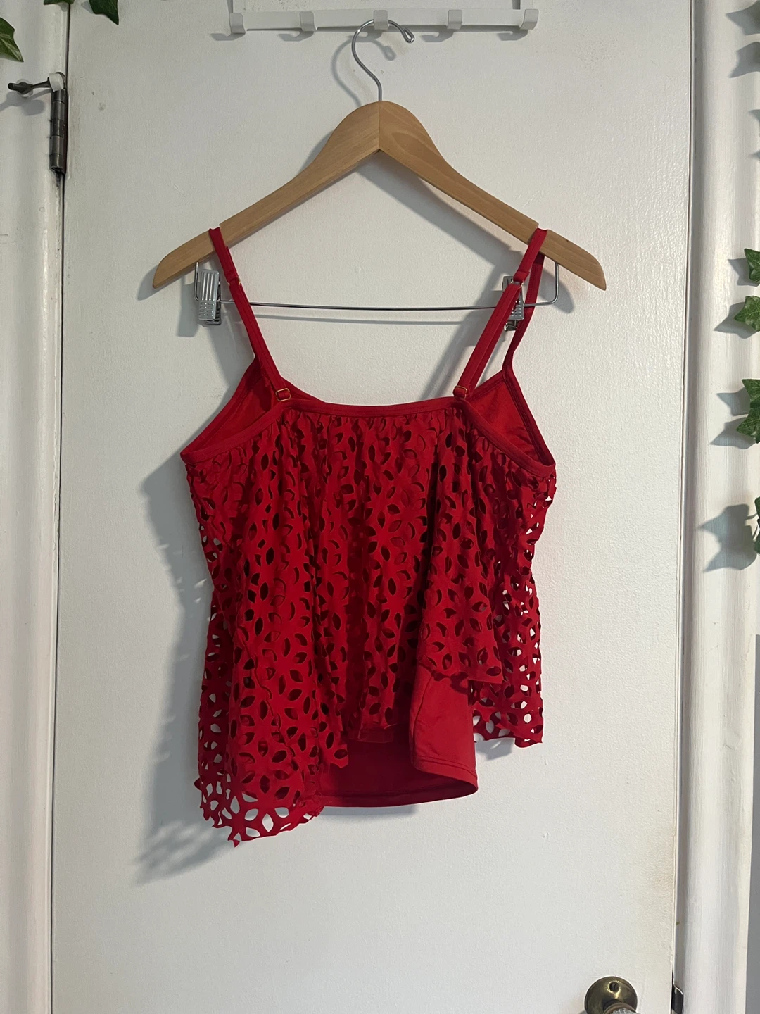Luxe by Lisa Vogel Sway Tankini Top - size 10 - photo 2