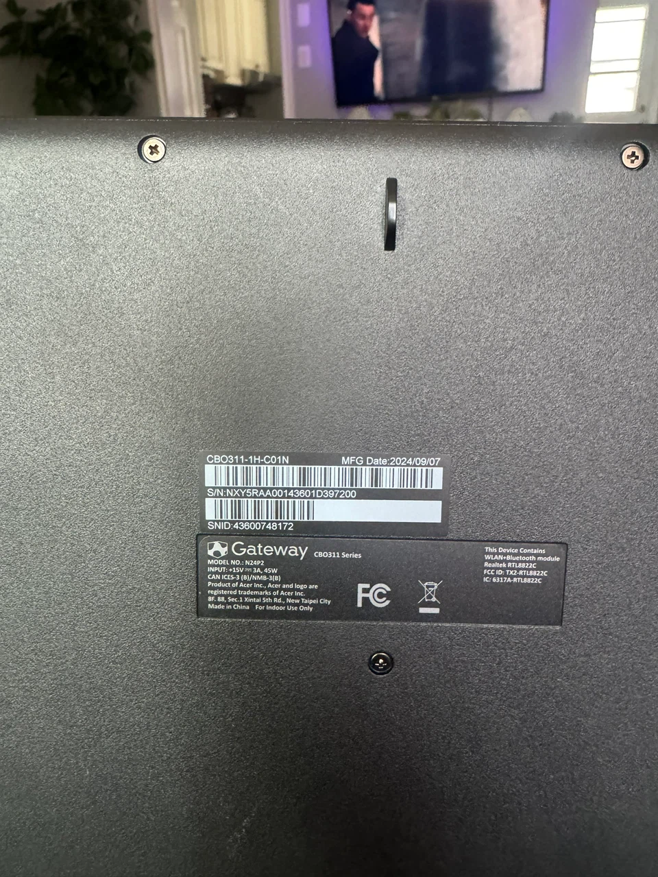 Gateway Chromebook CB0311-H - photo 3