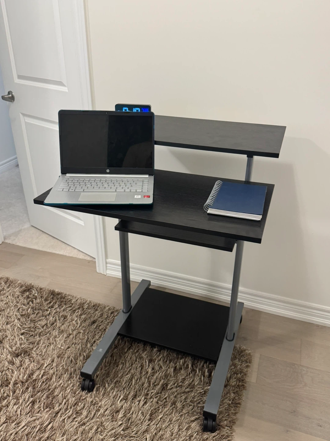 Mobile Standing Desk with Wheels - photo 4