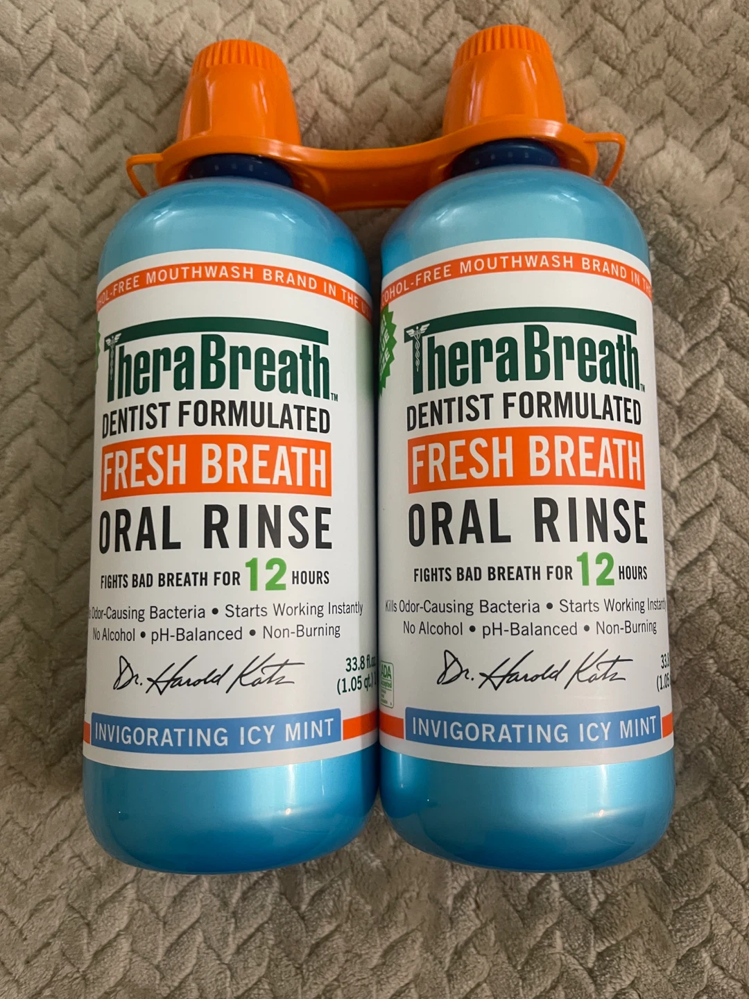 TheraBreath Fresh Breath Oral Rinse - Invigorating Icy Mint