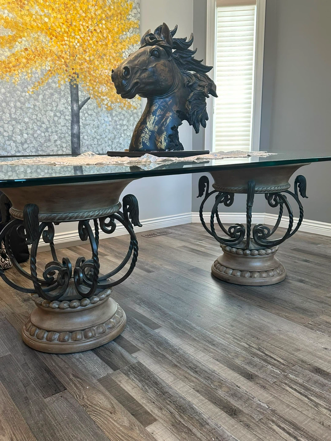 Luxury Glass Dining Table