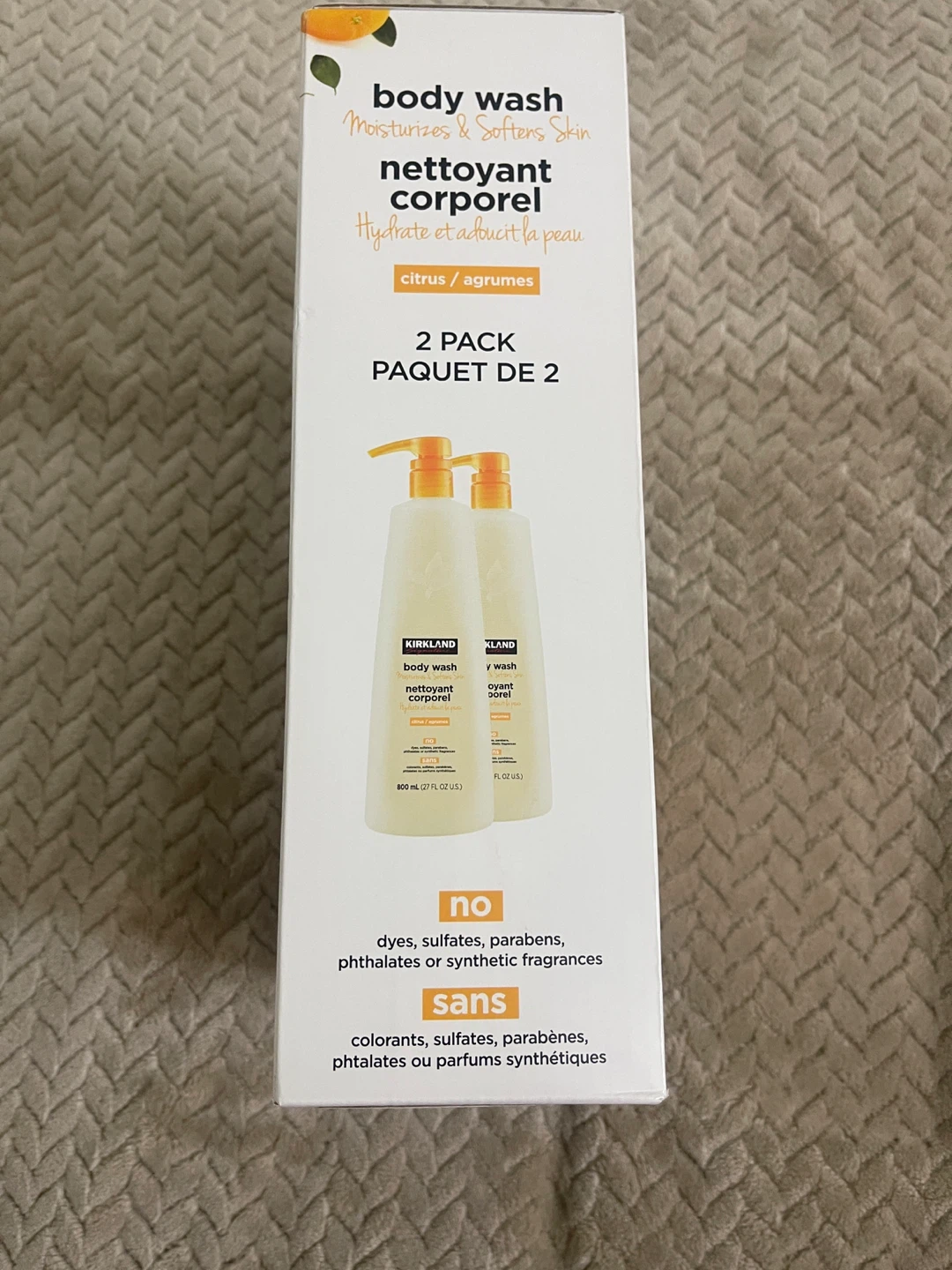 Kirkland Signature Body Wash Citrus - 2 Pack - photo 3