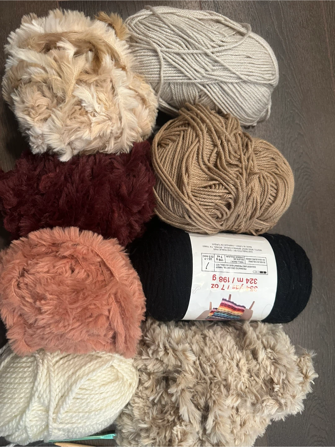 Yarn, Crochet Hooks, and Knitting Needles Set - photo 3