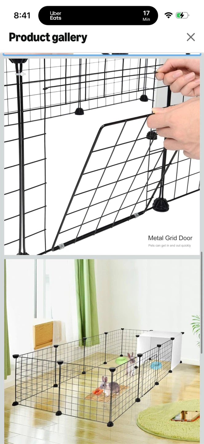 14" Pet Playpen for Small Animals - photo 3