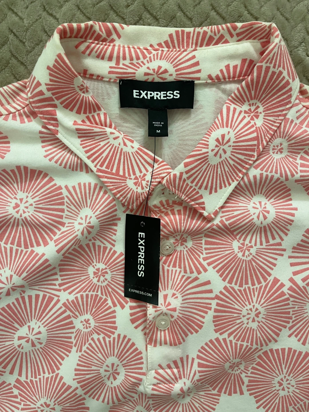 Express Men's Polo Shirt Size M - photo 3
