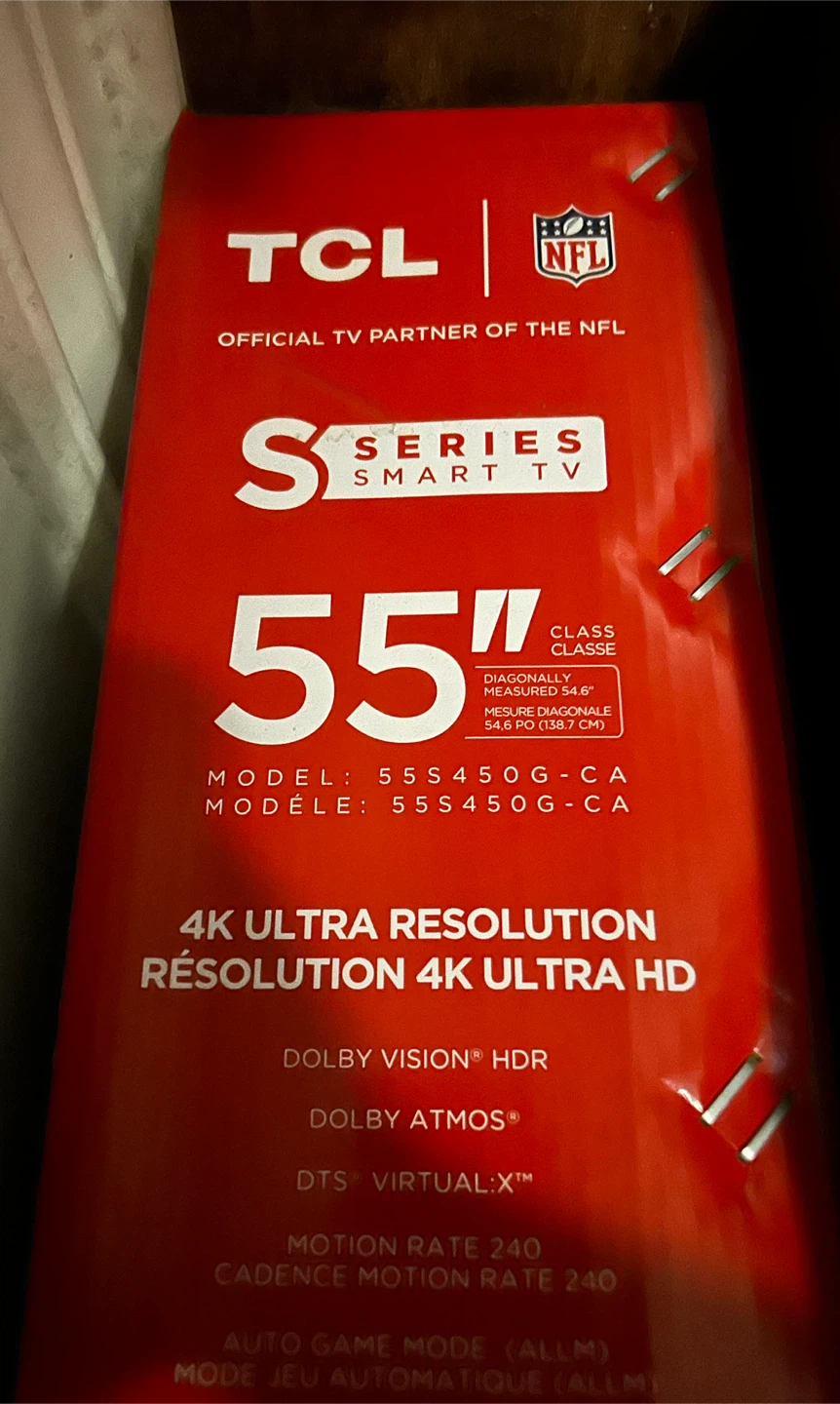 TCL 55" S Series Smart TV