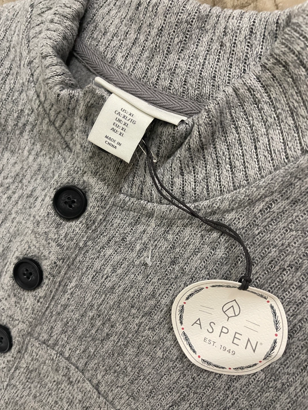 Aspen Men's Pullover Sweater XL - photo 2