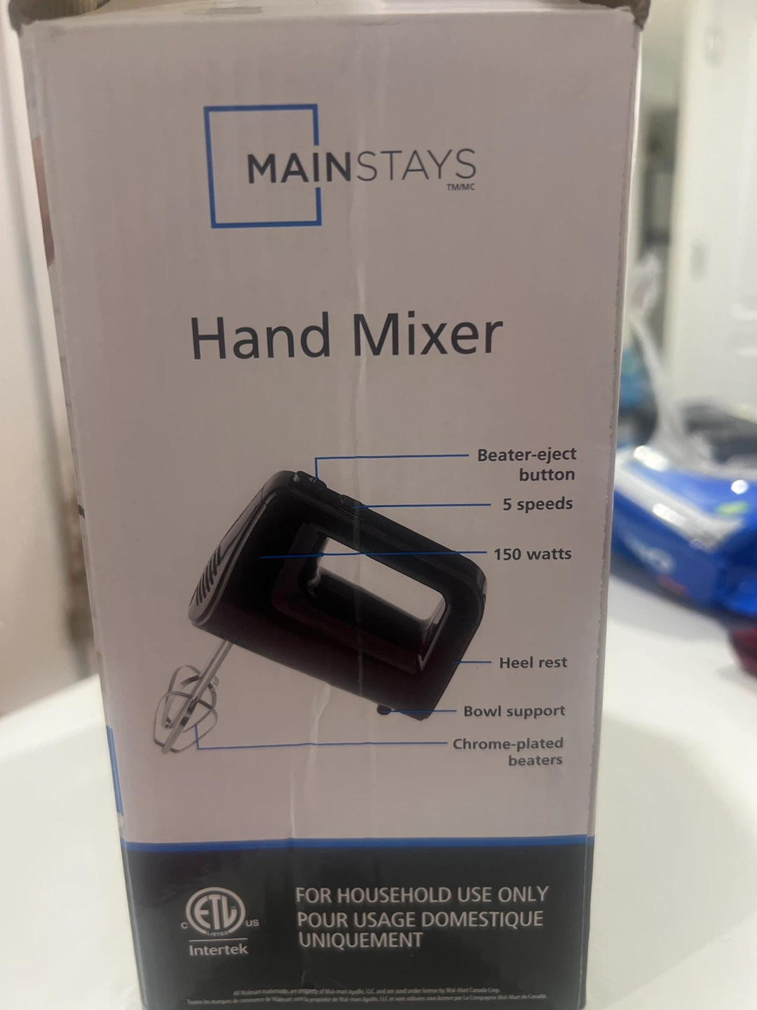 Mainstays Hand Mixer - 150 Watts - photo 2